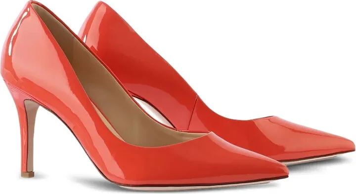 Boulevard patent pointed-toe pumps - Image 2