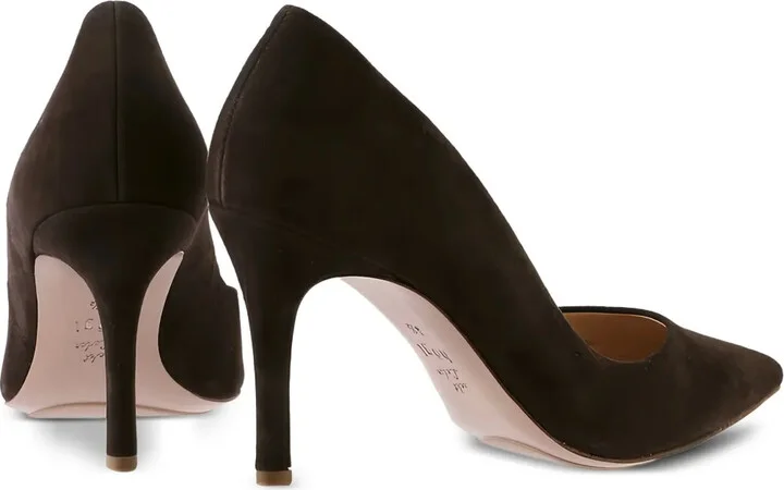Boulevard suede pointed-toe pumps - Image 3