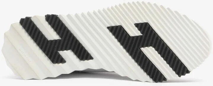 Bouncing Low-Top Sneakers in White Calfskin and Suede - Image 3
