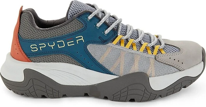 Boundary Colorblock Low Top Mesh Sneakers
