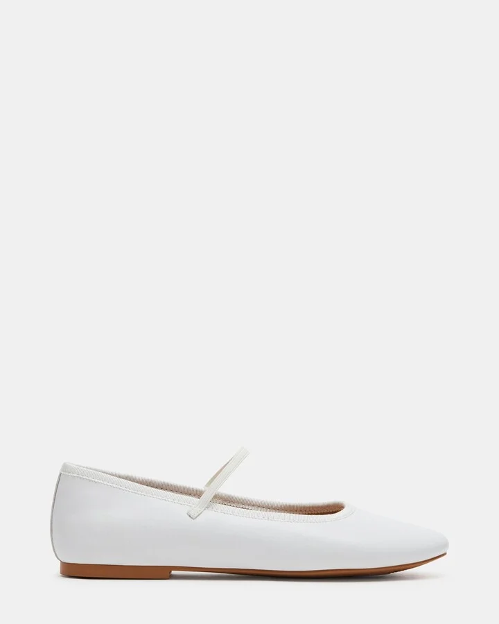 Bouquet White Leather