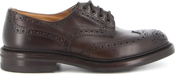 Bourton Derby Shoes With Brogue Detailing