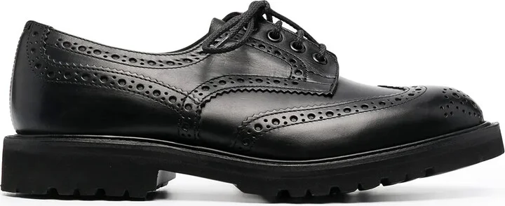 Bourton leather Derby shoes
