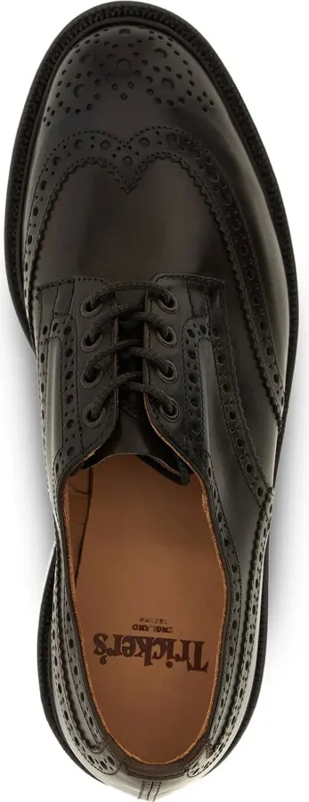 Bourton leather lace-up derby shoes - Image 3