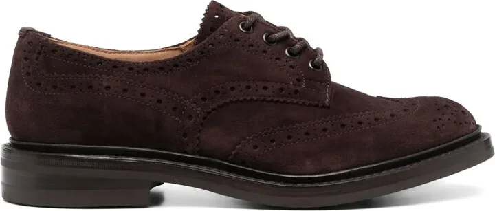 Bourton suede brogues