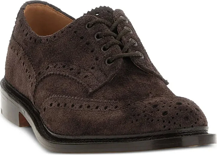 Bourton suede lace-up oxford shoes - Image 2
