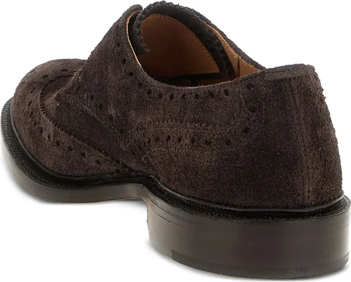 Bourton suede lace-up oxford shoes - Image 3