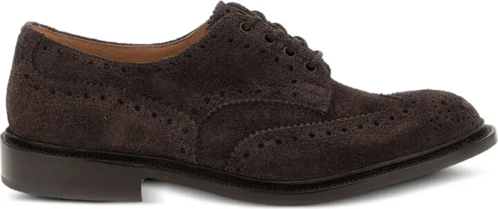 Bourton suede lace-up oxford shoes