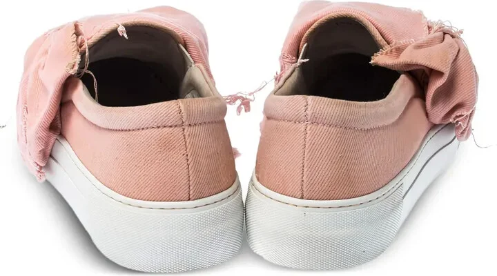 Bow Canvas Sneakers - Image 3