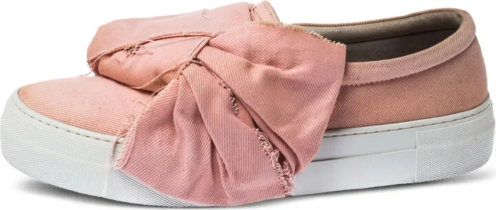 Bow Canvas Sneakers