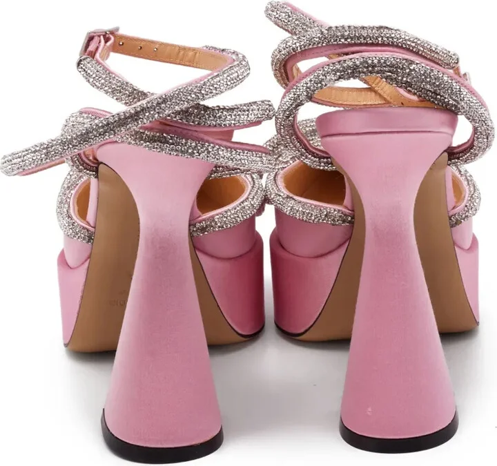 Bow Crystal Platform Pumps - Image 4