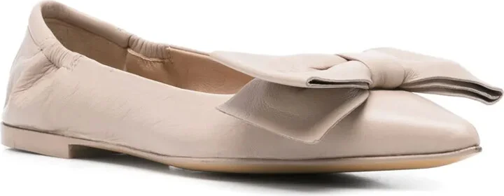 Bow-Detail Ballerina Flats - Image 2