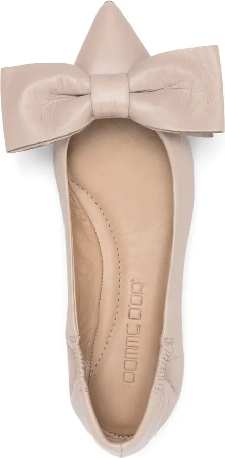 Bow-Detail Ballerina Flats - Image 4