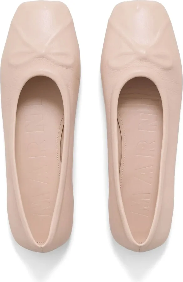 Bow-Detail Ballerina Shoes - Image 4