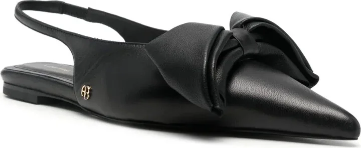 Bow-Detail Ballet Flats - Image 2