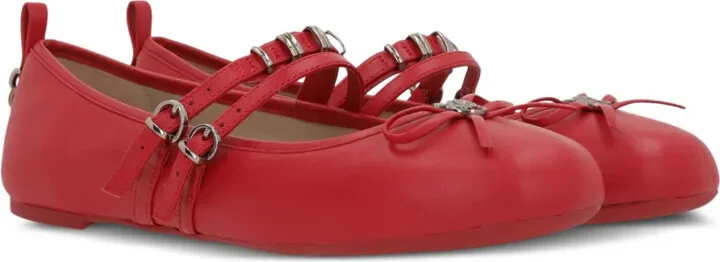 Bow-Detail Ballet Flats - Image 2