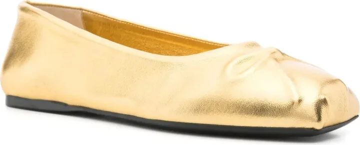Bow-Detail Ballet Flats - Image 2
