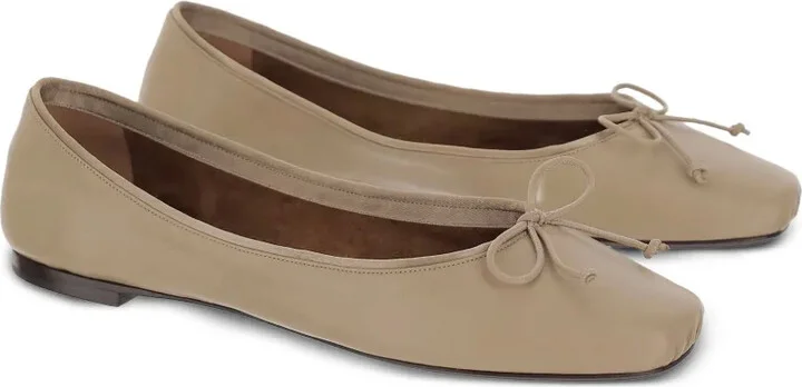 Bow-Detail Ballet Flats - Image 2