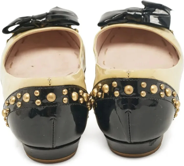Bow-Detail Ballet Flats - Image 4