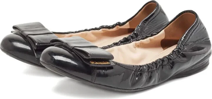 Bow-Detail Ballet Flats - Image 3