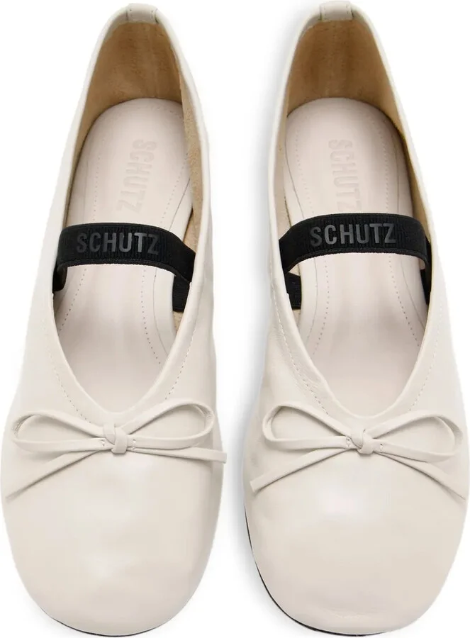 Bow-Detail Ballet Flats - Image 2