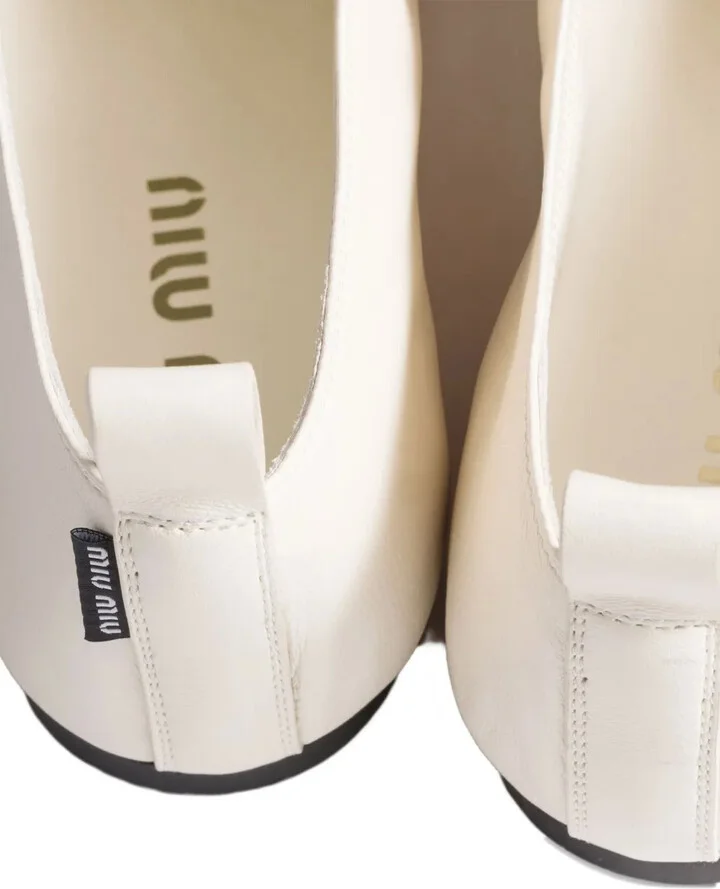 Bow-Detail Ballet Flats - Image 3