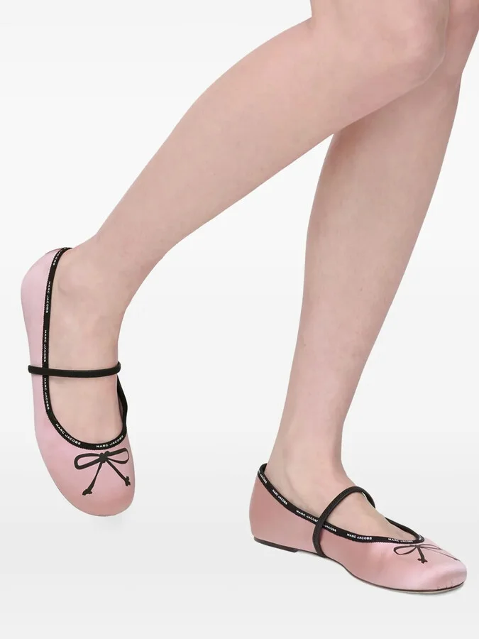 Bow-Detail Ballet Flats - Image 3