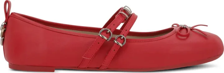 Bow-Detail Ballet Flats