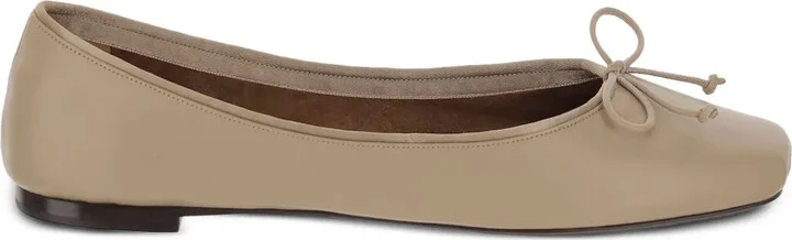 Bow-Detail Ballet Flats