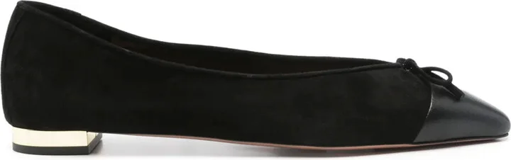 Bow-Detail Ballet Flats