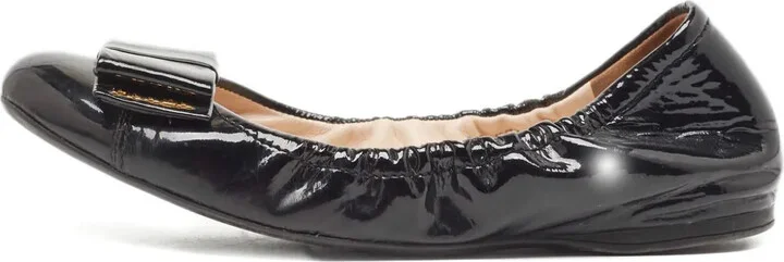 Bow-Detail Ballet Flats