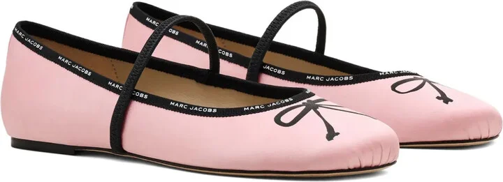 Bow-Detail Ballet Flats