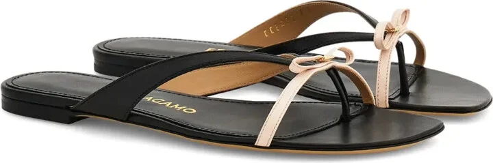 Bow-Detail Flip Flops - Image 2