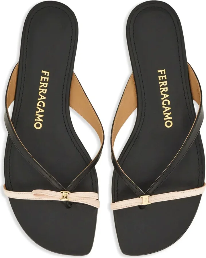 Bow-Detail Flip Flops - Image 3