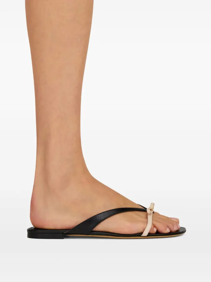 Bow-Detail Flip Flops - Image 4