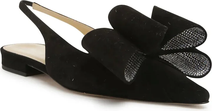 Bow-Detail Leather Ballerinas - Image 2