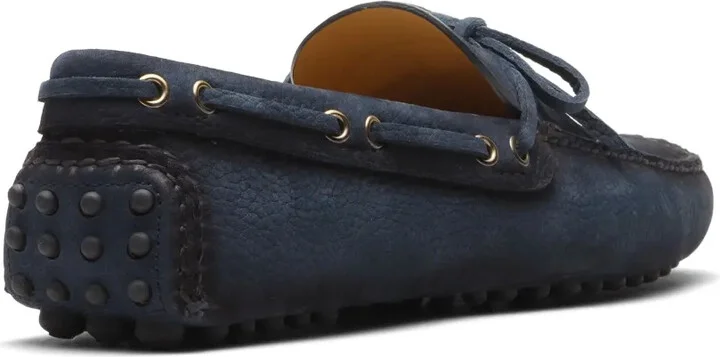 Bow-Detail Leather Boat Shoes - Image 3