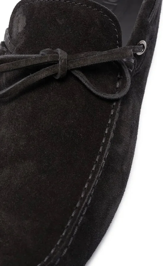 Bow-Detail Leather Loafers - Image 2