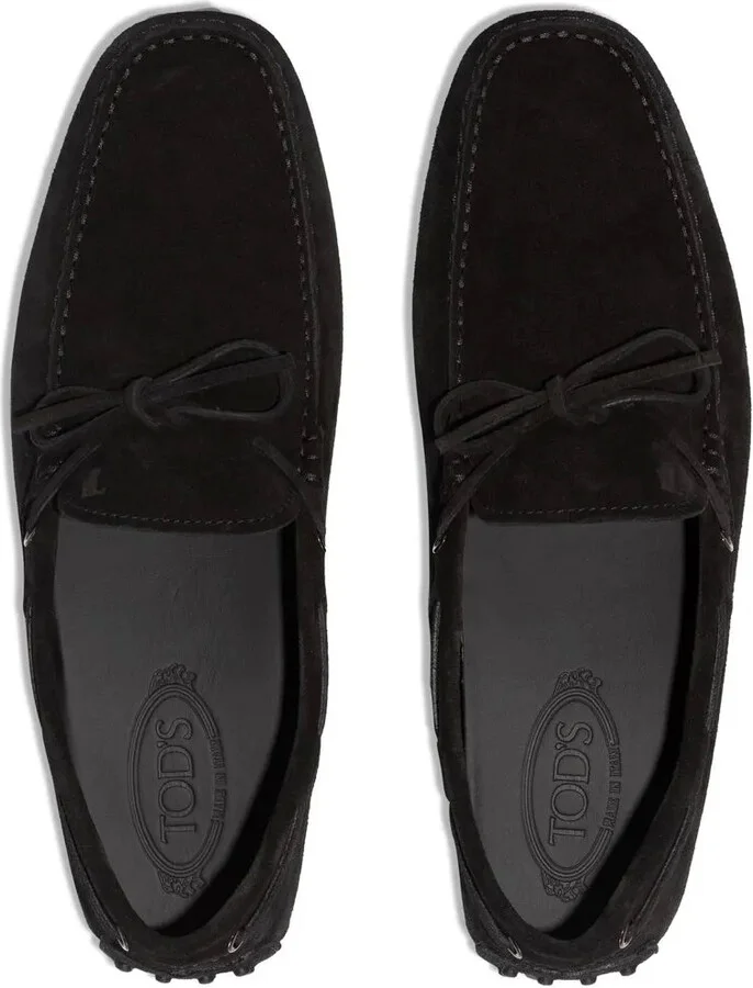 Bow-Detail Leather Loafers - Image 4