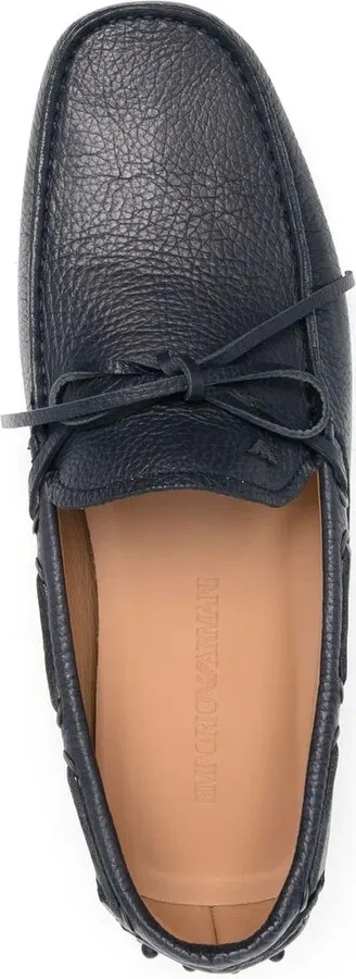 Bow-Detail Leather Loafers - Image 4