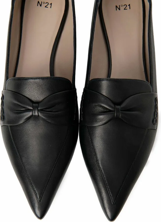 Bow-Detail Loafers - Image 4