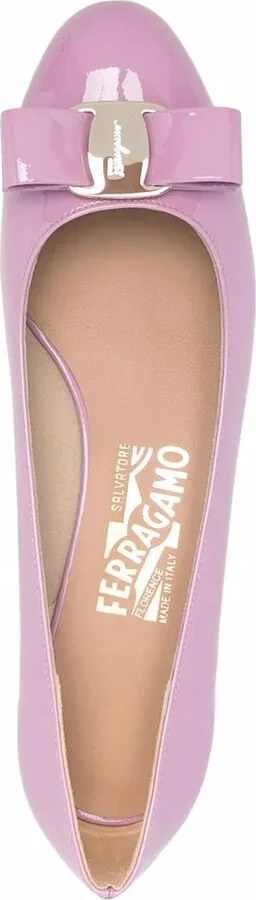 Bow-Detail Logo-Plaque Pumps - Image 4