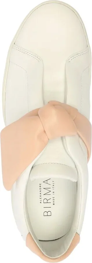 Bow-Detail Low-Top Sneakers - Image 4