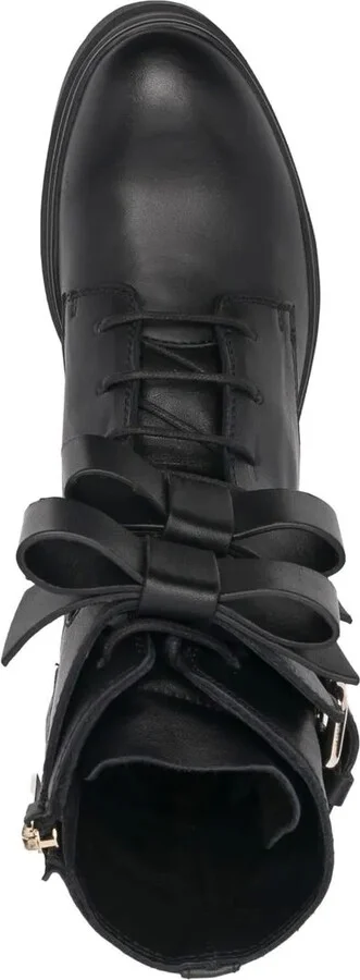 Bow-Detail Platform Boots - Image 4