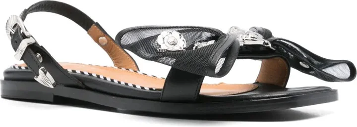 Bow-Detail Sandals - Image 2