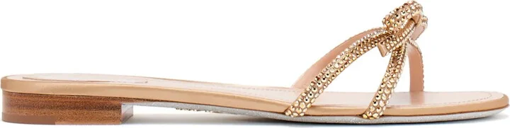 Bow-Detail Sandals