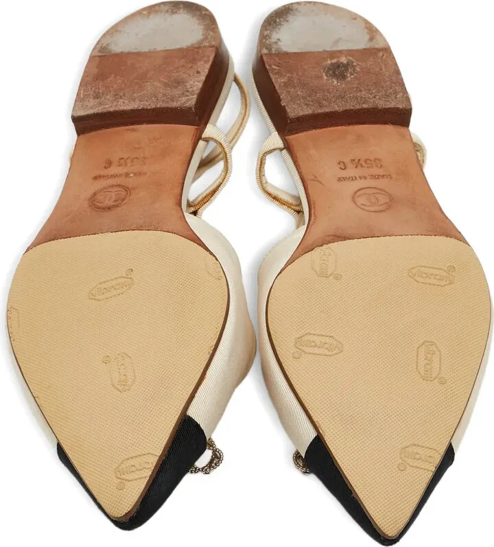 Bow-Detail Slingback Flats - Image 5