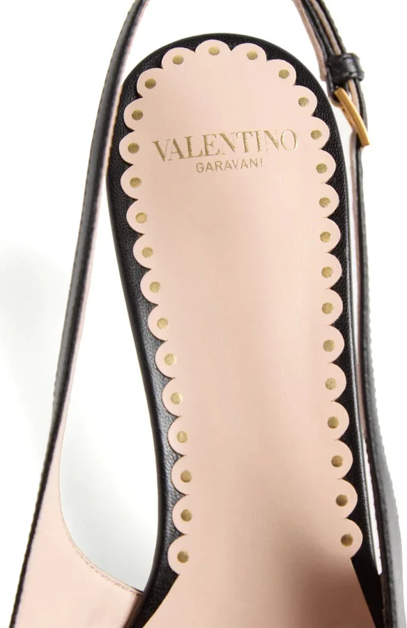 Bow-Detail Slingback Pumps - Image 5