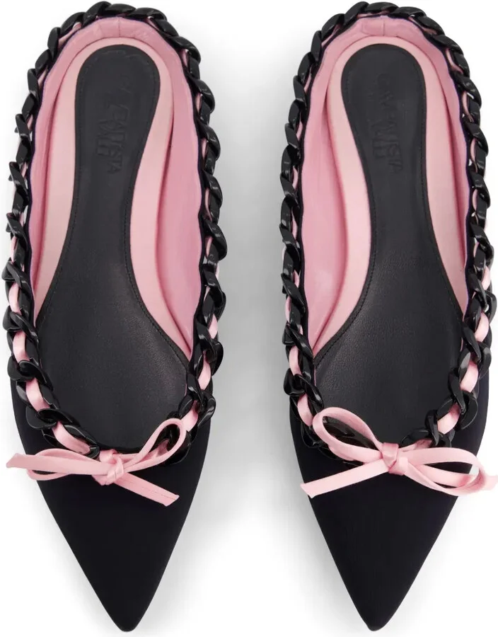 Bow-Detail Slippers - Image 4