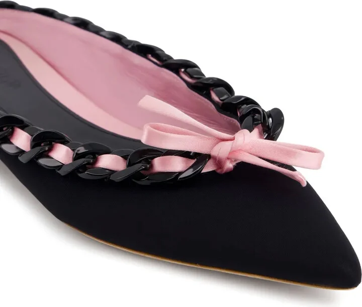 Bow-Detail Slippers - Image 5